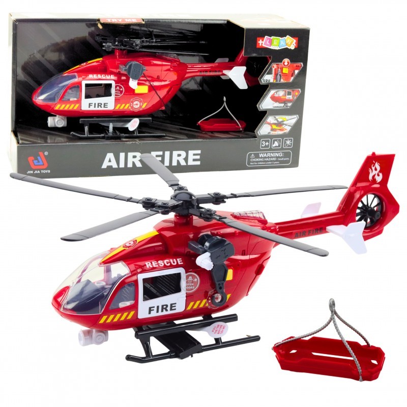 Tuletõrje helikopteri konksu kanderaami tulede helid 1:12