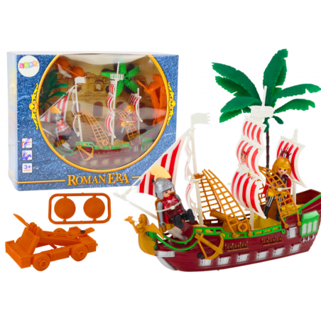 Rooma laev Romantikatuled Helid Katapult Palmipuud