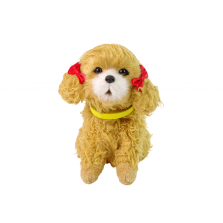 Interaktiivne Plush Dog Pehme karvaga koer puudel