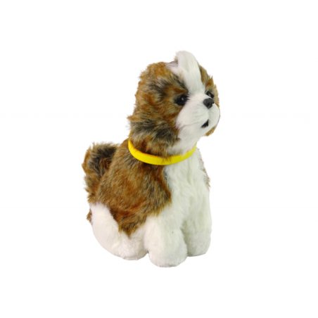 Interaktiivne Plush Dog Pehme karvaga Shitzu tõug