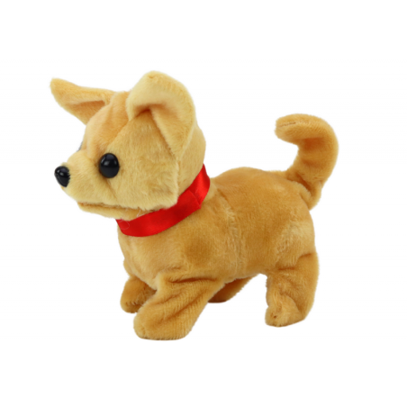 Plush interaktiivne koer beež