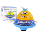 Vesipall UFO dioodid Rõõmsa muusika kollane