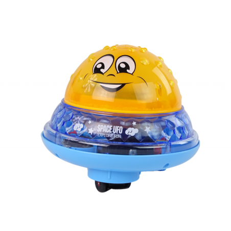 Vesipall UFO dioodid Rõõmsa muusika kollane