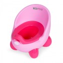 Laste WC-pott, eemaldatav vahetükk, libisemiskindlad jalad, roosa