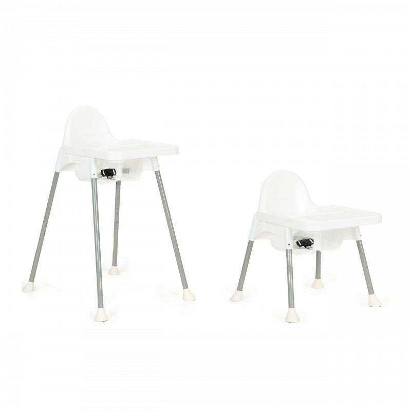 Söögitool 2in1 valge