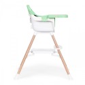 Laste söögitool 2-in-1, roheline