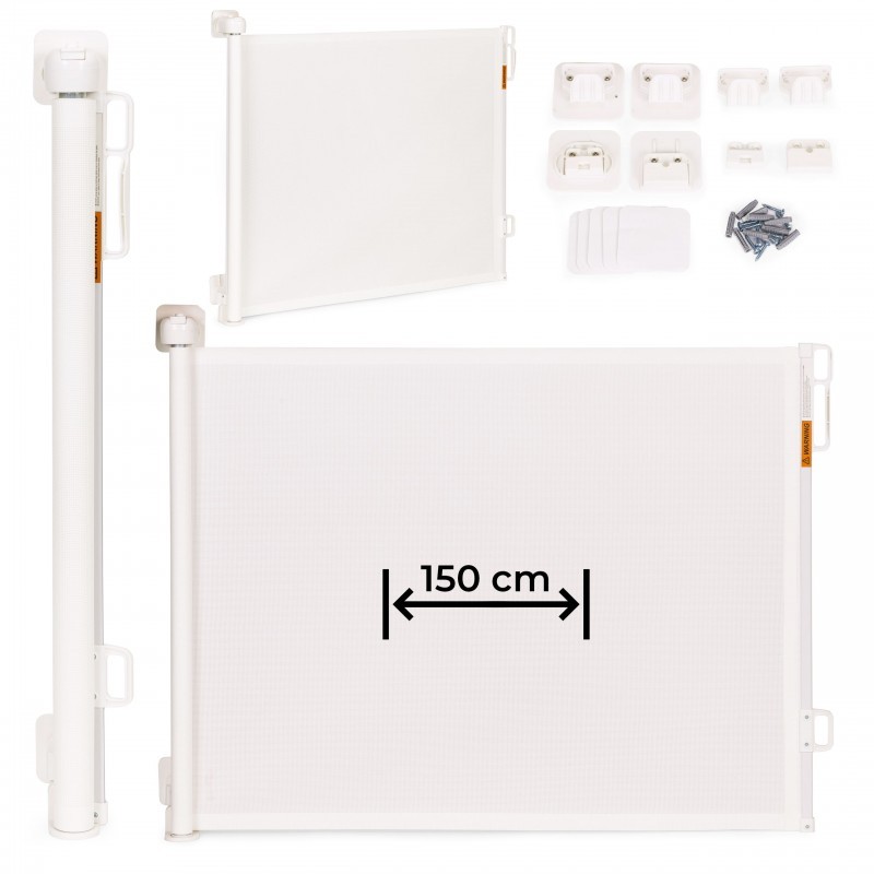 Turvavärav,150 cm, kaitse treppidele ja ustele, beež