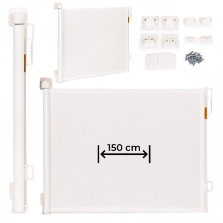 Turvavärav,150 cm, kaitse treppidele ja ustele, beež