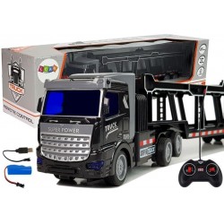 RC puldiga treiler auto 36cm