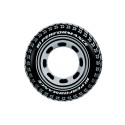 Ujumisrõngas rehv 91cm INTEX