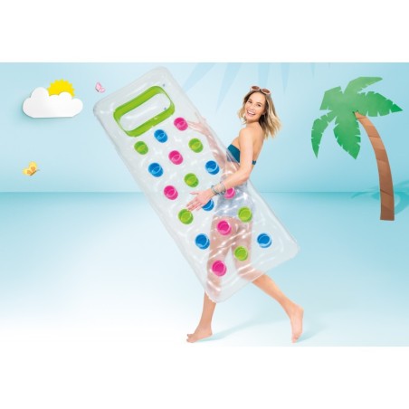 Täispuhutav rannamadrats ujumiseks 188x89 cm INTEX
