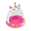 Katusega lastebassein Unicorn, INTEX, ükssarvikukujuline, 45 L