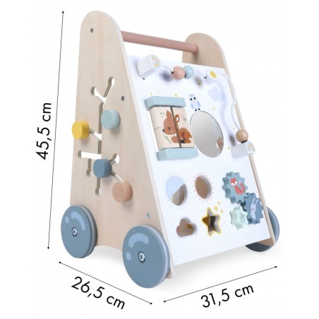 Puidust õpetlik käimistugi tegeluskeskus