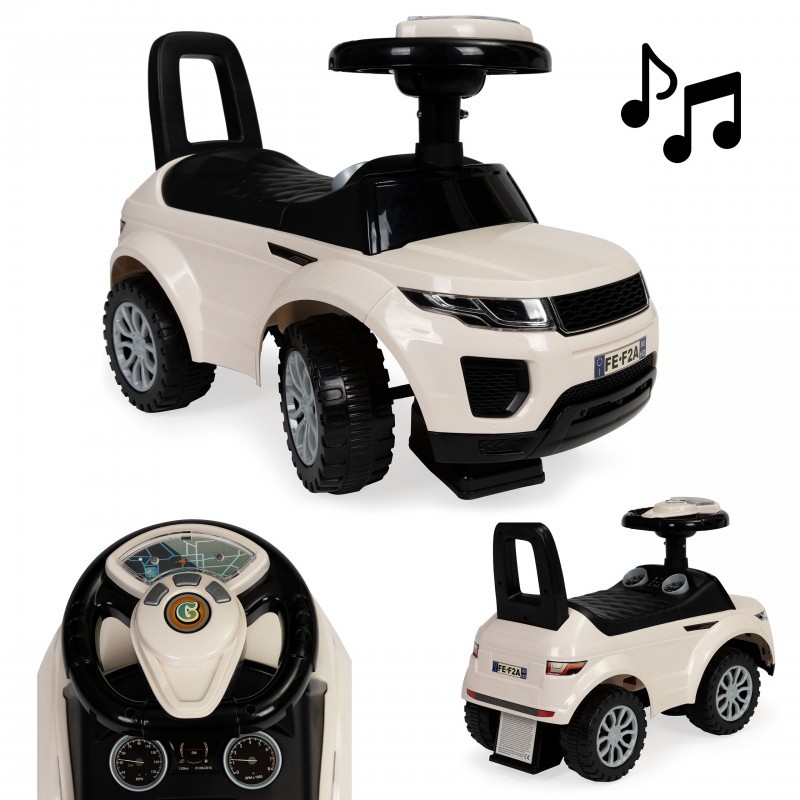 Tõukeauto lastele, mänguauto helidega 12m+