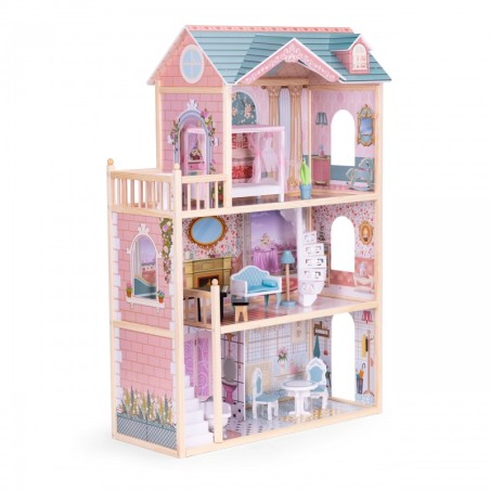 Suur puidust nukumaja, 3 korrust, 11 mööblit