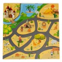 Puslematt laste safari pusle 9el 93x93cm