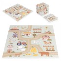 Suur EVA puslematt lastele Farma 90,5x90,5 cm 21 tk