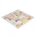 Suur EVA puslematt lastele Farma 90,5x90,5 cm 21 tk