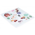 Suur EVA puslematt lastele Farma 90,5x90,5 cm 21 tk