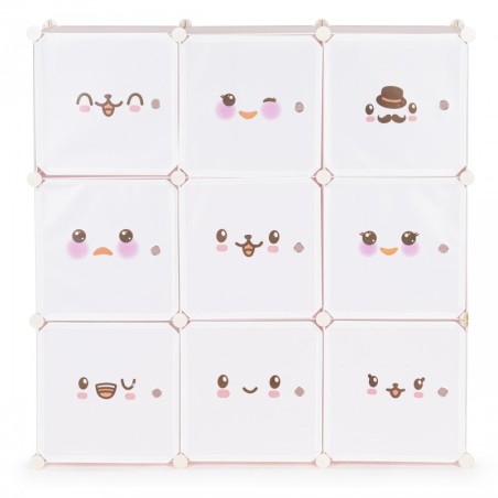 Laste hoiukapp 9 riiuliga