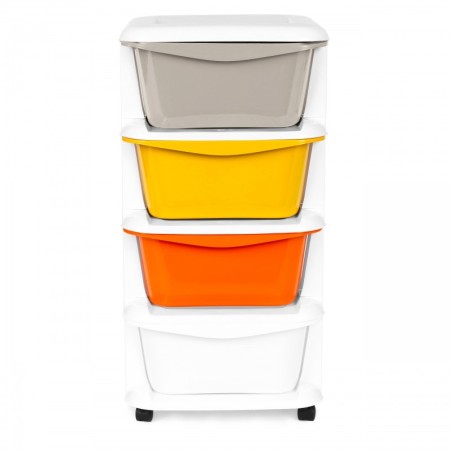 Panipaik 4 väljatõmmatava sahtliga koos ratastega