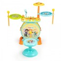 Trummid 2in1 karaoke mikrofon mp3 LED