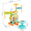 Trummid 2in1 karaoke mikrofon mp3 LED