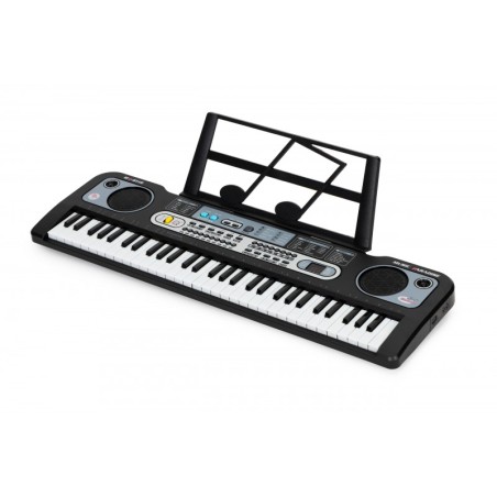 Lastele suur mikrofoniga klaver süntesaator + toiteplokk