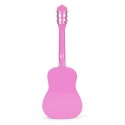 Laste kitarr roosa suur - 6 keelega