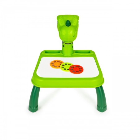 Dinosauruse joonestuslaua projektor, 12 markerit, 24 mustrit