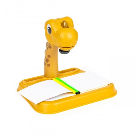 Dinosauruse joonestuslaud projektor, 12 markerit, 24 mustrit