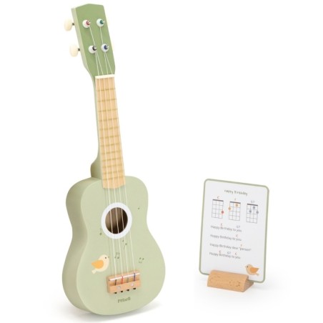 Ukulele kitarr lastele noodiga