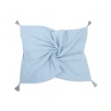 Õhuke musliin tekk 75x100 cm - blue