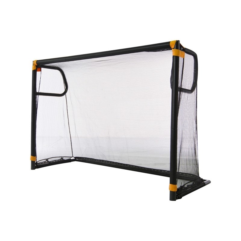 Jalgpallivärav Buffalo Shoot, must, 213 x 175 x 80 cm