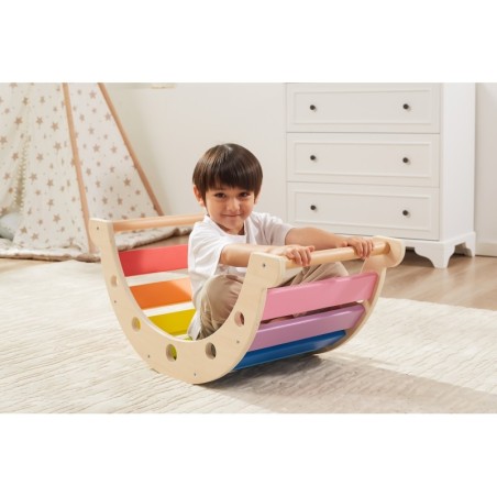 Montessori 2in1 tasakaalukiik ronimiskaar