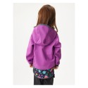 Laste softshell jope ilma voodrita Basic , lilla, lilled