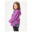 Laste softshell jope ilma voodrita Basic , lilla, ükssarvikud