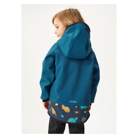 Laste softshell jope ilma voodrita Basic , Cobalt, Dinosaurused