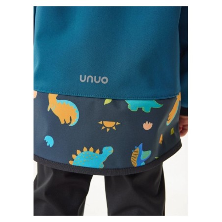 Laste softshell jope ilma voodrita Basic , Cobalt, Dinosaurused
