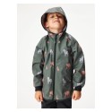 Laste softshell jope fliisvoodriga Basic, Khaki, Forest animals