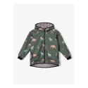 Laste softshell jope fliisvoodriga Basic, Khaki, Forest animals