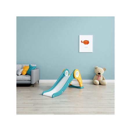 Laste liumägi Kaimala, roheline-kollane