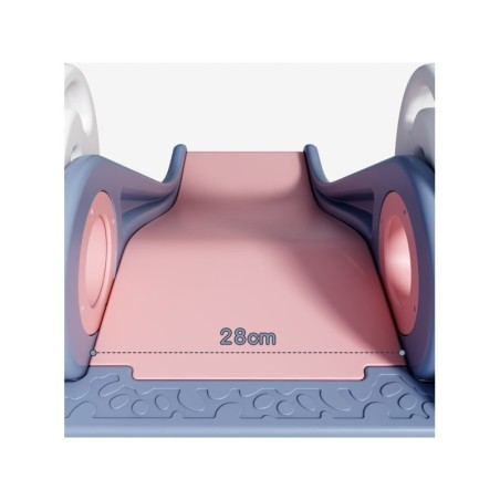 Laste liumägi Kaimala, roheline-kollane