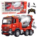 RC Kaugjuhitav betoonisegisti ehitusveoauto RC 2.4G 9CH punane