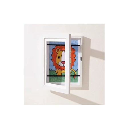 Laste joonistuste pildiraam A4, valge