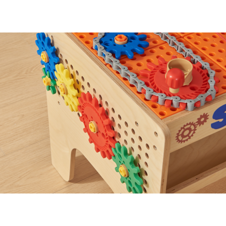 MASTERKIDZ puidutöökoda XXL Montessori STEM koos tööriistadega