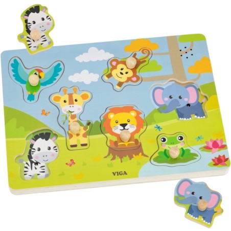 Häältega pusle - eksootilised loomad