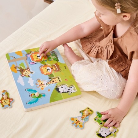 Häältega pusle - eksootilised loomad