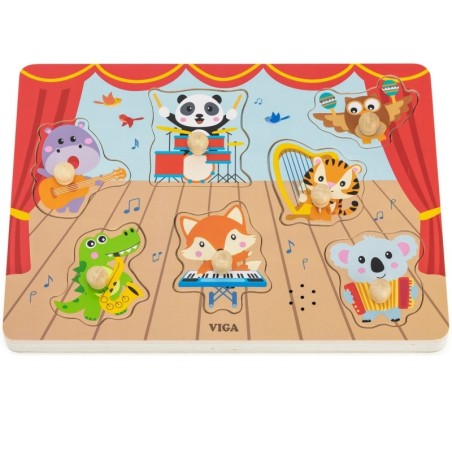 Häältega pusle - musikaalsed loomad