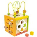 Puidust tegeluskuubik 5in1